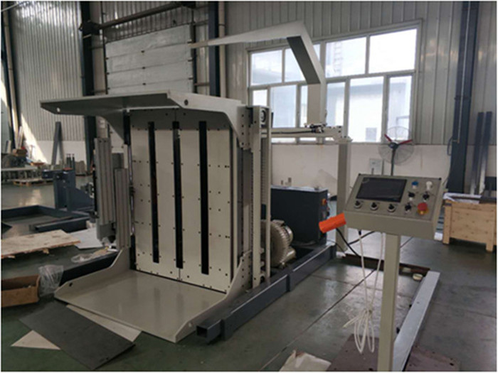 1700x1200mm Automatic Paper Stacker Machine Dust Removing Paper Pile Turner