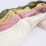 Kitchen Curtain Track Accessories Hanging Ball Polyester Tassel Curtain Binding