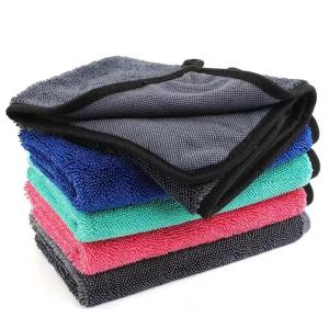 Quality KILINE Absorption Microfiber Coral Fleece Car Wash Cleaning Cloth Towel wholesale