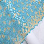 F50251 Latest design customizable embroidery chemical lace fabric/ african lace