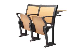 Quality Wear Resistance Lecture Hall Chair With Desk For Terrace Classroom wholesale