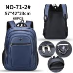 PU Rucksack Men'S Laptop Leather Bag 23 Inch Backpack 1000g