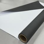 260gsm Backdrop Textile Black Back Blockout Fabric For Advertising