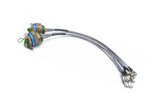 Quality SMA Male RF Integrated Connector RF Coaxial Cable Assemblies RG506 wholesale