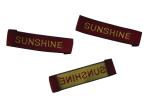 Attractive Crochet Clothing Woven Labels With Soft Hand feeling