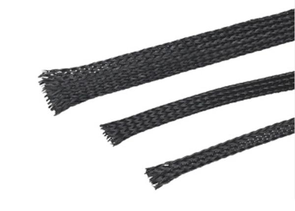 High Resilience Expandable Cable Sleeving Polyester Material For Audio - Video /