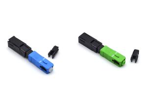 Quality SGS 4mm Fiber Optic Cable Connector , SC UPC Connector wholesale