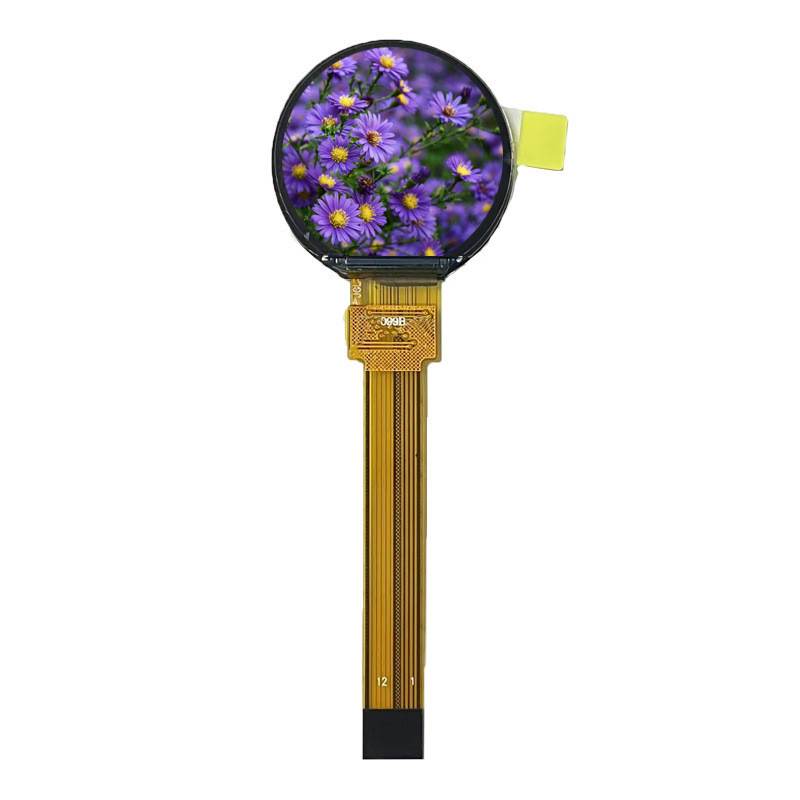 0.99 Inch Round TFT Display 128x115 12PINS SPI Interface For Smart Watch