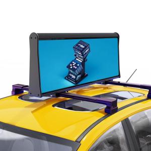 Quality 1010*399*109mm Taxi Top Advertising Signs Digital LED Screen wholesale