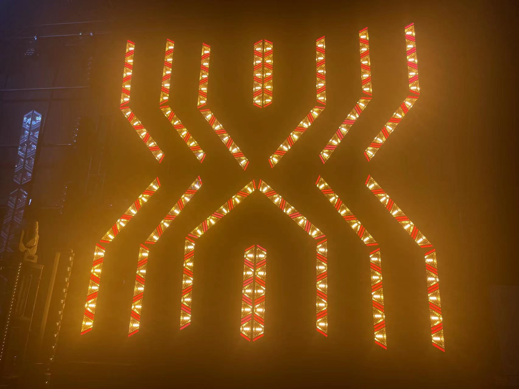 Stage Effects Light DMX 512 RGBW Color 5*60W Stage Lighting for Disco Nightclub DJ Bar