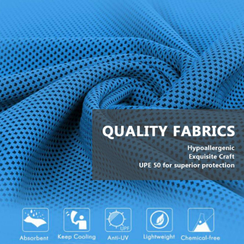 ODM 60x120 Gym Sports Microfiber Cooling Towel With Company Logo