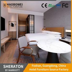 Quality Customized Sheraton By Marriott Business Hotel Modern King Size Bedroom Furniture Set wholesale