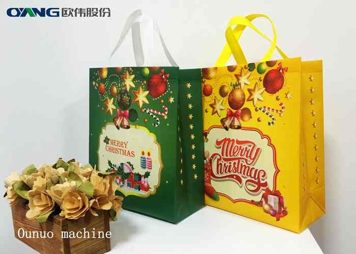 Eco Material Non Woven Carry Bag Making Machine Bag Forming Machine