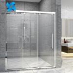 8mm Ultra Clear Tempered Glass Shower Door Glass Customization