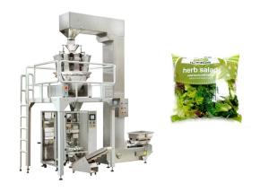 Quality Lettuce Leaves Salad 5-60 Bags / Min Vegetable Packaging Machine wholesale