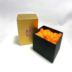 Quality Golden Bronzing Lid Box Cosmetic Paper Box For Packaging wholesale