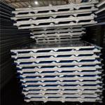 manufactured prefab home 30mm silver paper eps sandwich roof panels with 0.476mm