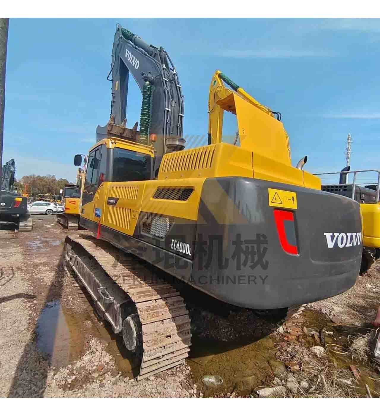 VOLVO EC480DL 48Ton Excavator 5403 Hours in Excellent Condition