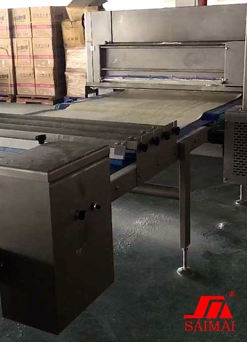 ISO 9000 220V Roti Tortilla Flat Bread Production Line