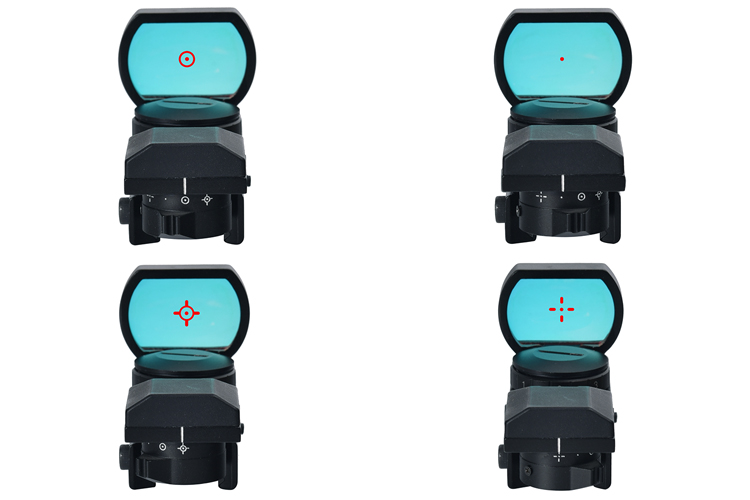 Red Dot Scope 1X22X33 MO 3/5/10/15 Maximum Output Power 0 4 Reticle Reflex Sight