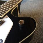 Hollow body jazz electric guitar,Double F hole, tremolo system, black high
