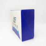 Varnishing Plastic Corrugated Foldable Boxes 300gsm Recycling Carton Boxes