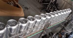 Quality AISI 304 2000 CPH Juice Filling And Sealing Machine 16 Oz Canning Machine wholesale