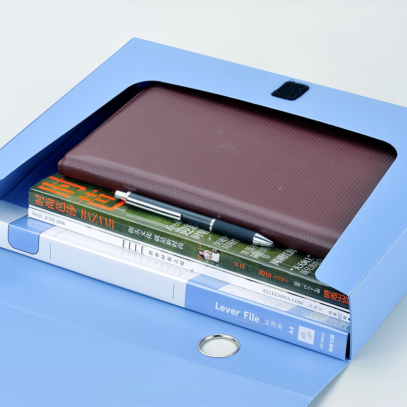 Convenient A4 PP File Organizer Storage Box Customizable 3.5cm Thickness for Office