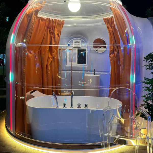 Hot Selling Customized Transparent Outdoor Geodesic Dome Tent Modern Bubble