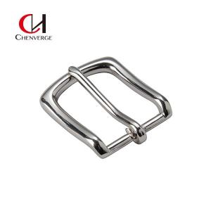 Quality Square Smooth Silver Pin Belt Buckles Antiwear Erosion Resistant wholesale