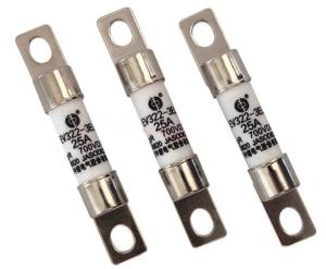 Quality Ceramic EV Bolted Type Round Tube Electric Vehicle Fuse EV322 3EL 25A 700VDC wholesale