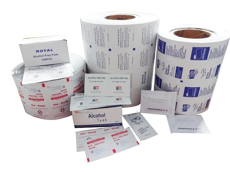 CPP Film Single Packing Folding wet wipes packaging Machine 120bags/Min,towel wipes production line