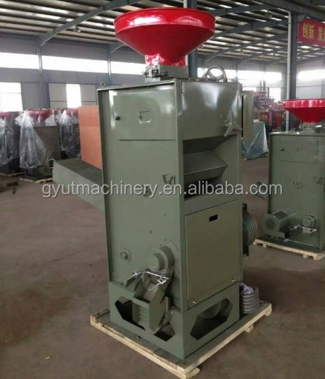 Compact White Rice Processing Rubber Rollers Rice Milling Machine with 220V/380V Voltage