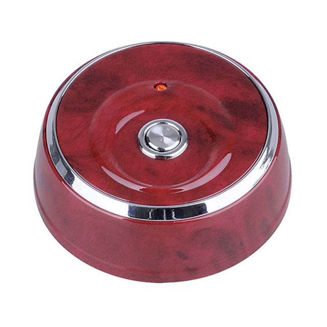 Restaurant equipment wireless pager system menu stand single key call button