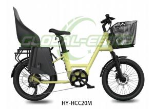 Quality 36V 250W Mid Drive Motor 10.4Ah Battery Electric Cargo Bike For Carrying wholesale
