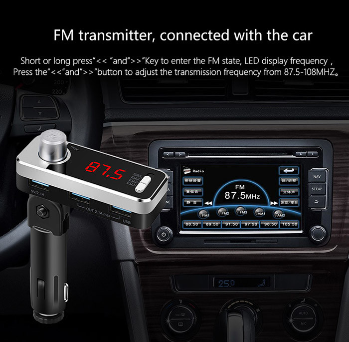 Noise Suppression Universal Smartphone Charger For All Types Vehicles