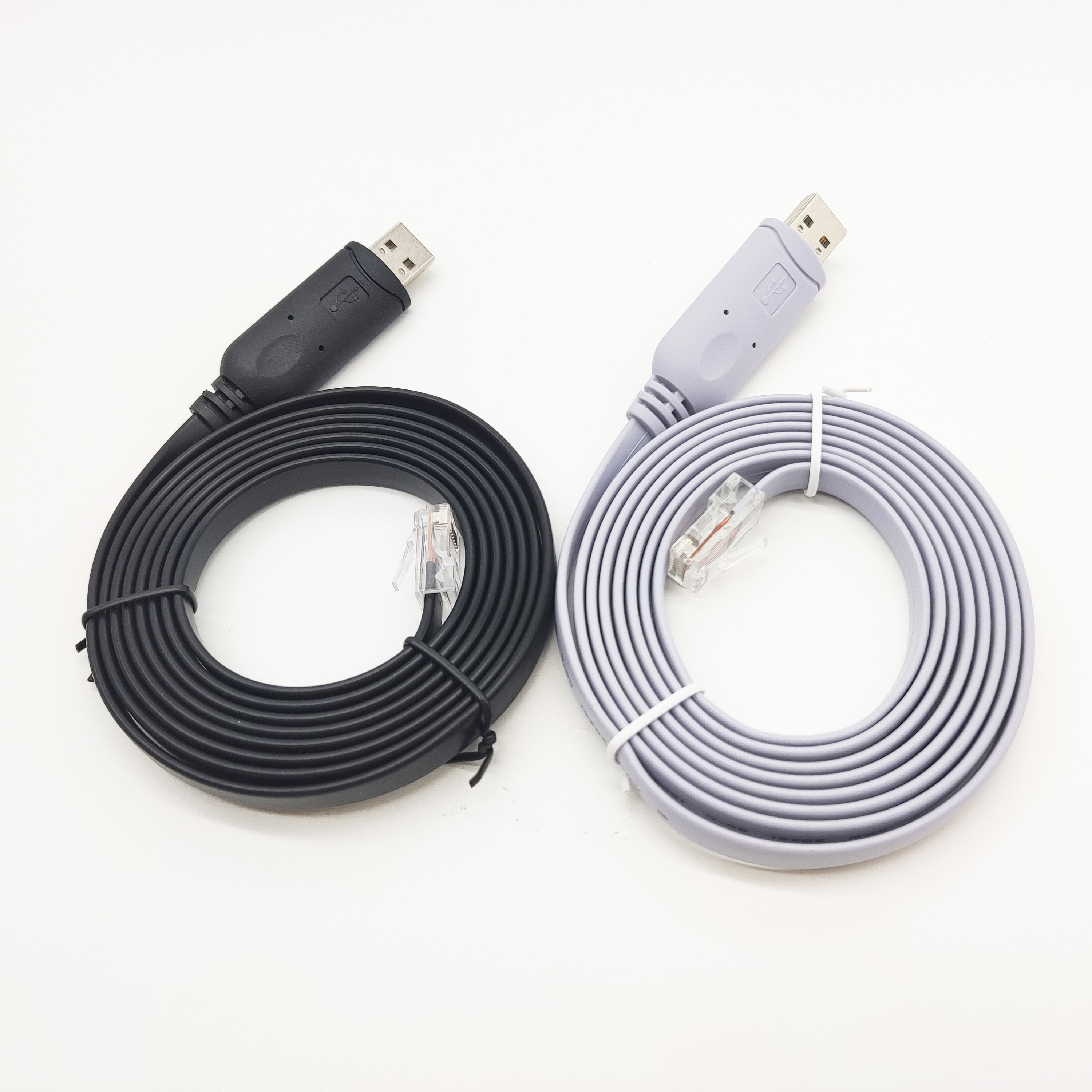 Customized FTDI Console Cables USB To RJ45 6A Fast Charging