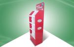 4 Tire POS Cardboard Display Shelf Cardboard Retail Display Stands