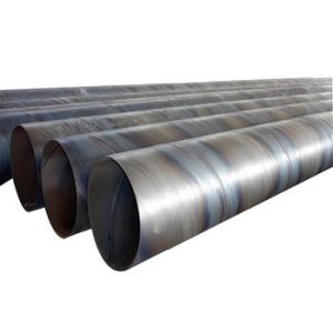 China ASTM A252 Black Carbon Steel Pipe OD 508mm Spiral Welded Pipe on sale