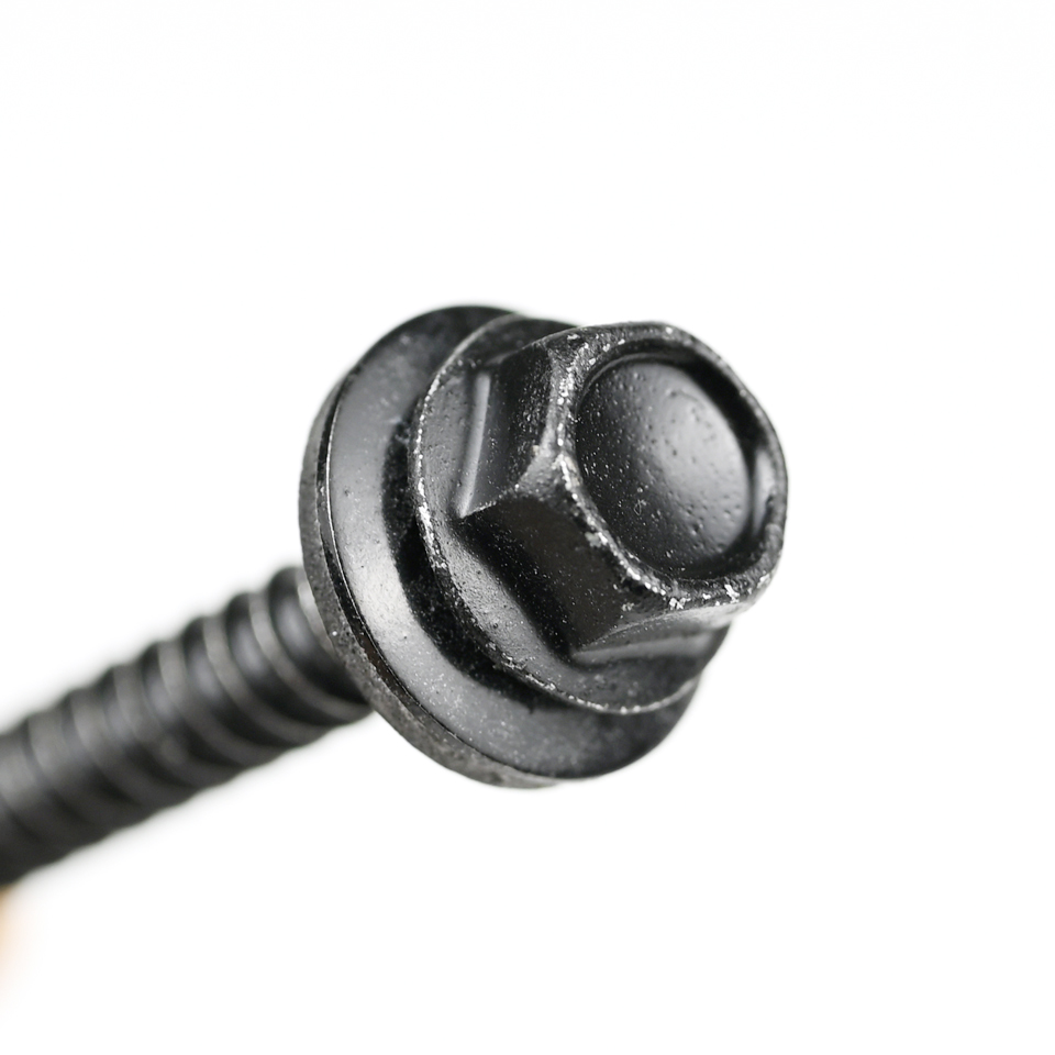 ZINC Finish Flange Hex Head Wood Screw for Wooden Building Materials and Structures