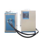 Horizontal Inductive Heater For Steel Parts Heat Treatment And Welding