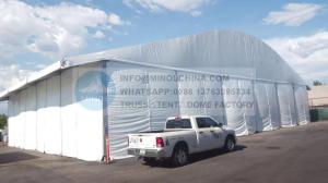 Quality Large Scale DIN 4102 B1 Aluminium Warehouse Tent Weatherproof wholesale