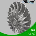 Lost Wax Steel Precision Investment Casting Thin Impeller Water Pump Parts