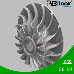 Lost Wax Steel Precision Investment Casting Thin Impeller Water Pump Parts