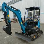 CE EPA Euro5 2.5ton 2500KG Mini Crawler Excavator Hydraulic Operation