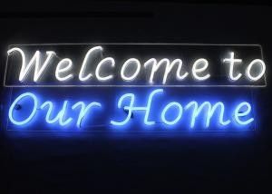 Quality Antique Outdoor Neon Open Sign , Long Lifespan Personalized Neon Signs For Home wholesale