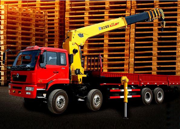 16 Ton construction Telescopic Boom Truck Crane Heavy Duty crane