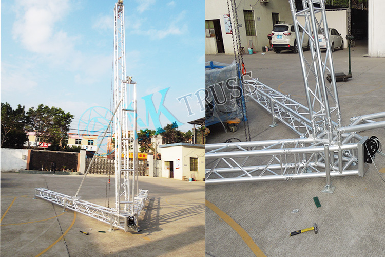 400mm Stage Lighting Moving Head Light Par Light Spotlight Truss Audio Speaker Studio Bracket Arm Mount