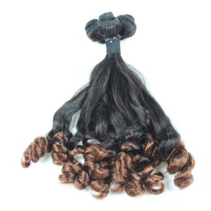Quality Human Hair Funmi Hair Weave Double Drawn Indian Remy Hair Weft Hair Extensions wholesale
