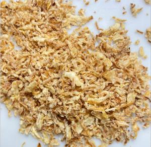 Quality Yellow Delicious 30*50mm No GMO Fried Onion Flakes wholesale